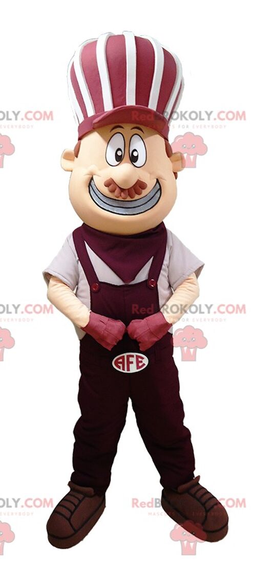Garage plumber REDBROKOLY mascot. Mario REDBROKOLY mascot / REDBROKO_05973