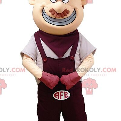 Garage plumber REDBROKOLY mascot. Mario REDBROKOLY mascot / REDBROKO_05973