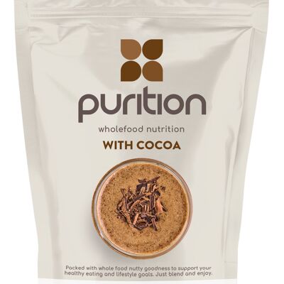 Purition original wholefood nutrition with Cocoa (250g)- Natural Ingredients for Natural Wellness.