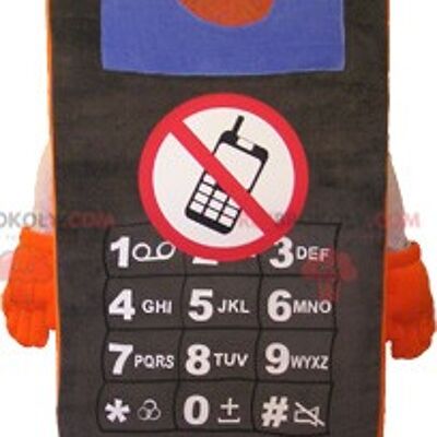 Cabine téléphonique rouge à la londonienne mascotte REDBROKOLY / REDBROKO_06249