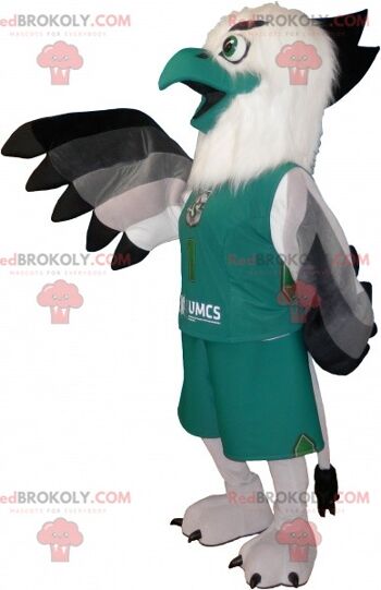 Mascotte de gland REDBROKOLY avec une tenue en feuille de chêne / REDBROKO_06330 2