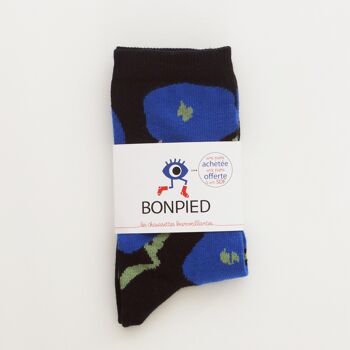 Chaussettes Alix 36-41 fabriquées en France et solidaires de la marque Bonpied 2