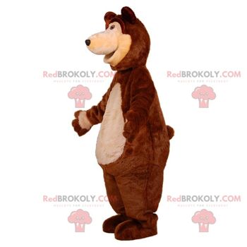 Mascotte d'ours brun REDBROKOLY habillé en uniforme de policier / REDBROKO_06877 2