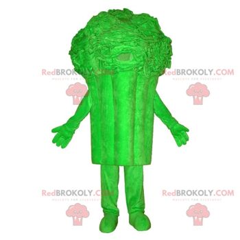 Mascotte de légume vert poireau brocoli REDBROKOLY / REDBROKO_06895 1