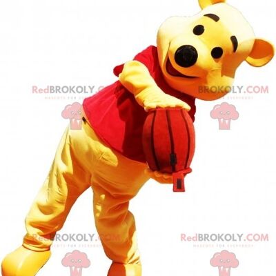 REDBROKOLY mascot colorful paper bag. Shopping bag / REDBROKO_07055