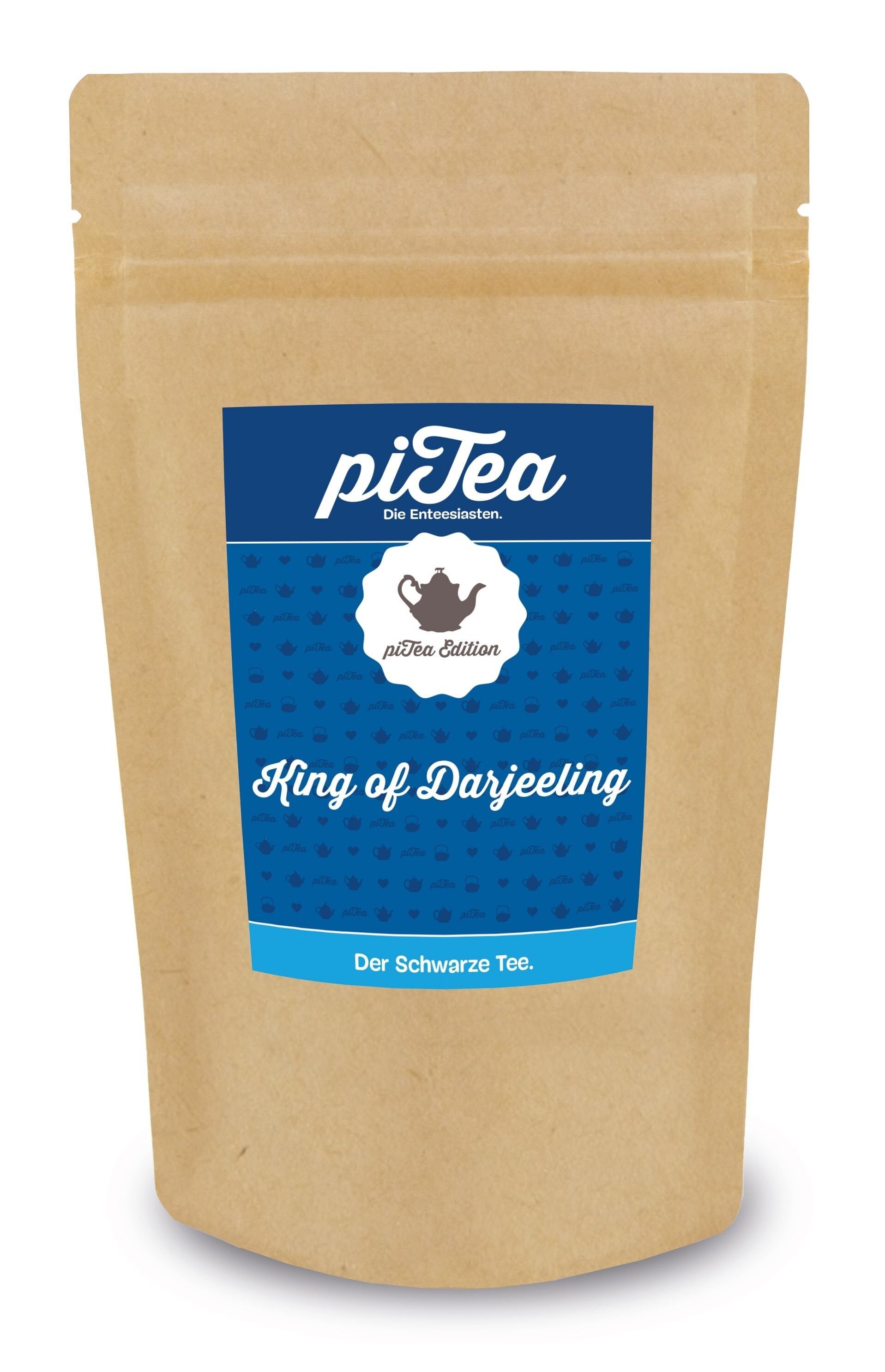 King of Darjeeling, tè nero, bustina