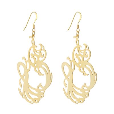 Rococo Gold Earrings
