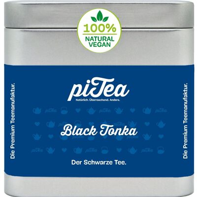 Black Tonka BIO, black tea, can