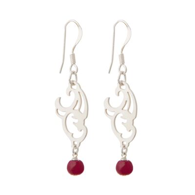 Boucles d’oreilles Aria Argent