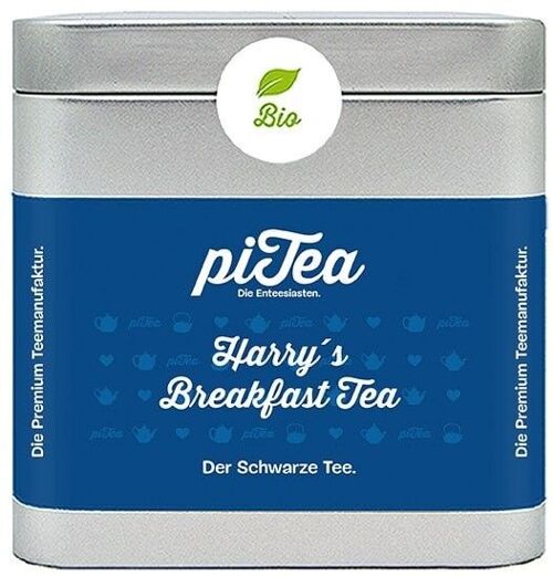 Harry´s Breakfast Tea BIO, Schwarzer Tee, Dose
