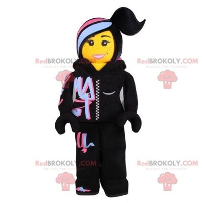 Lego REDBROKOLY mascot in garage worker outfit / REDBROKO_07502