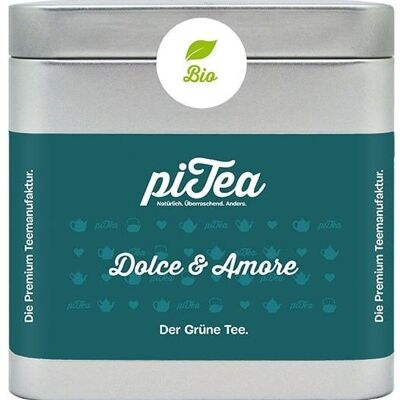 Dolce & Amore BIO, té verde, lata