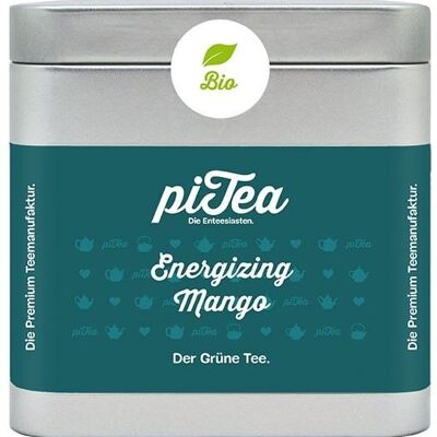 Energizing Mango BIO, green tea, can