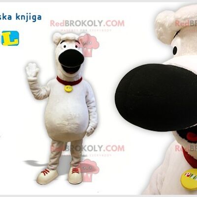 Costume da avventuriero mascotte elefante grigio REDBROKOLY / REDBROKO_07533