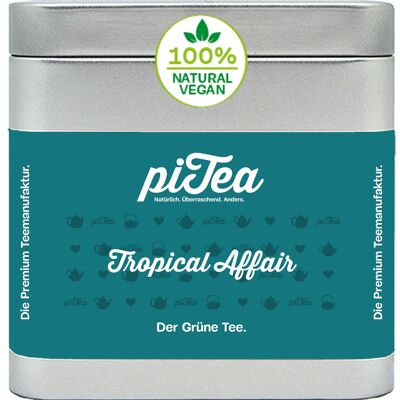 Boîte de thé vert Tropical Affair