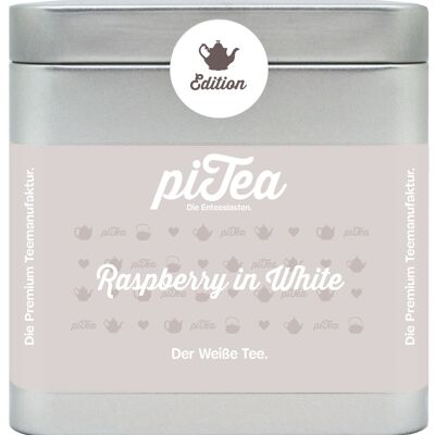 Raspberry in White, Weißer Tee, Dose