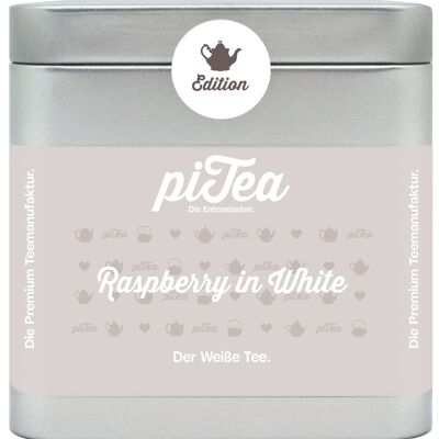 Raspberry in White, White Tea, Can