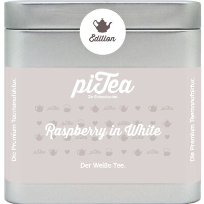 Raspberry in White, White Tea, Can