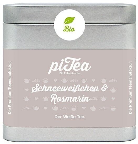 Schneeweißchen & Rosmarin BIO, Weißer Tee, Dose