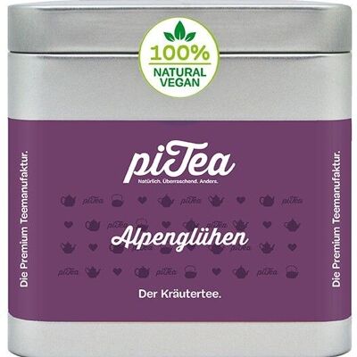 Alpenglow, tisane, boîte