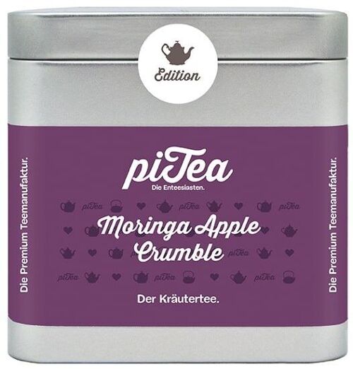 Moringa Apple Crumble, Kräutertee, Dose
