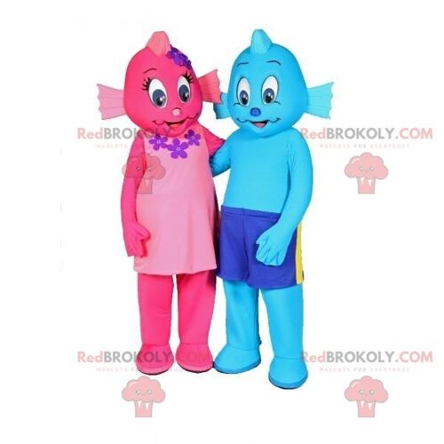 REDBROKOLY mascots Poppy and Branch 2 cartoon trolls / REDBROKO_07819