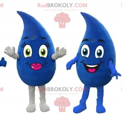 3 mascottes de dentifrice colorées REDBROKOLY / REDBROKO_07838