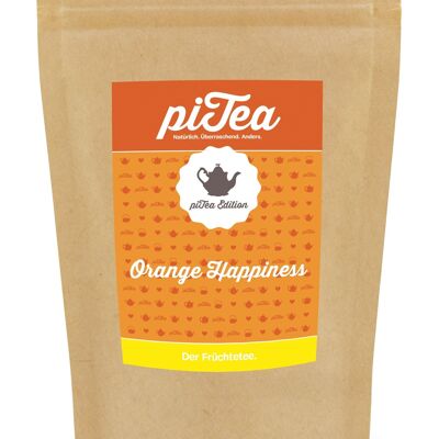 Orange happiness, fruit tea, bag