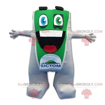 Sim card phone REDBROKOLY mascot. Telephone REDBROKOLY mascot / REDBROKO_07981