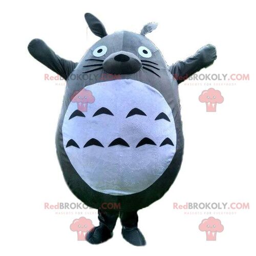 Monokuma REDBROKOLY mascot, famous evil black and white bear / REDBROKO_08047