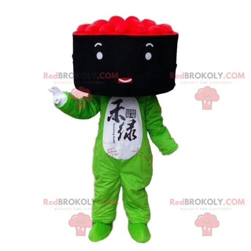 Watermelon costume REDBROKOLY mascot. Watermelon disguise costume / REDBROKO_08063
