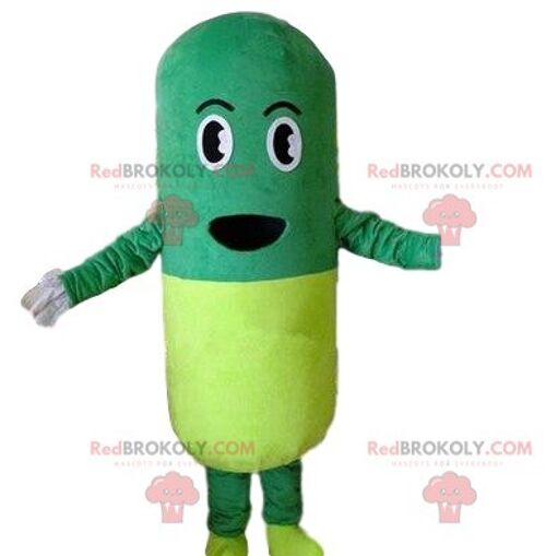 Pink octopus costume REDBROKOLY mascot. Octopus cosplay costume / REDBROKO_08090