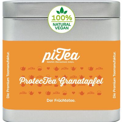 ProtecTea pomegranate, fruit tea, can