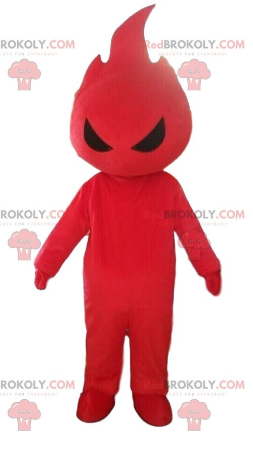 Red pig costume, pig REDBROKOLY mascot, Asian costume / REDBROKO_08133