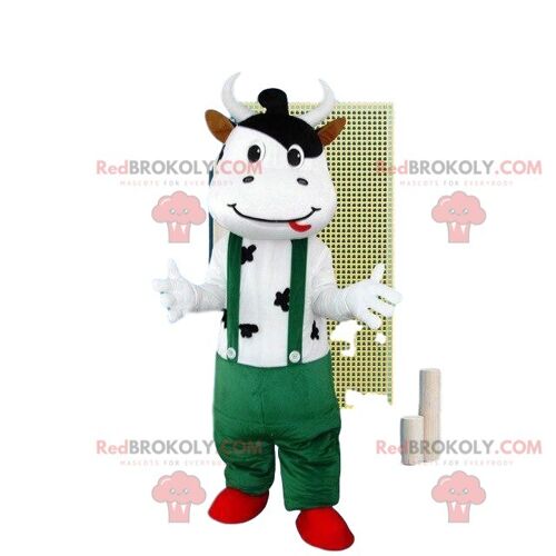 Cow costume, bull REDBROKOLY mascot, bovine costume / REDBROKO_08144