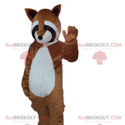 Teddy bear REDBROKOLY mascot, pink bear costume, bear costume / REDBROKO_08186