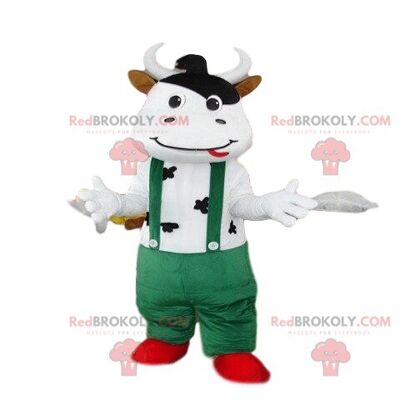 Giant panda REDBROKOLY mascot, panda costume, Asian animal / REDBROKO_08192