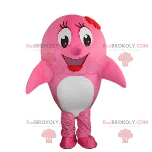 REDBROKOLY mascot pink octopus, octopus costume, sailor costume / REDBROKO_08220