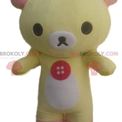 Teddy bear REDBROKOLY mascot, bear costume, plush costume / REDBROKO_08275