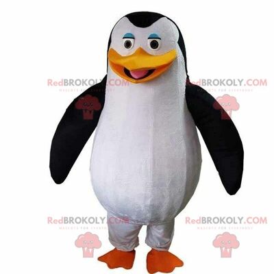 Costume da pinguino, mascotte pinguino REDBROKOLY, travestimento invernale / REDBROKO_08296