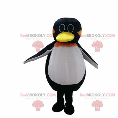 Penguin REDBROKOLY mascota, traje femenino, niña pingüino / REDBROKO_08298