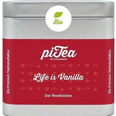 Life is Vanilla BIO, tè rooibos, lattina