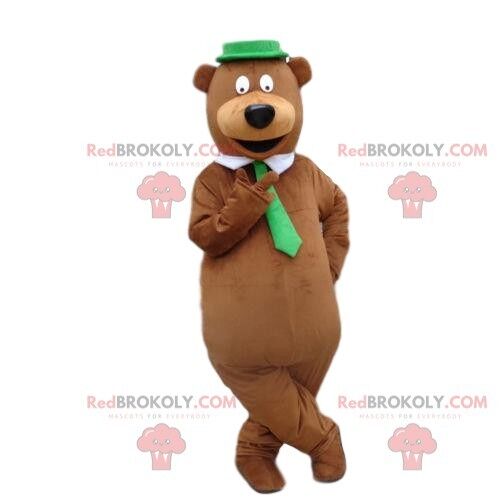 Bear REDBROKOLY mascot, famous bear from the cartoon Masha and the Bear / REDBROKO_08333