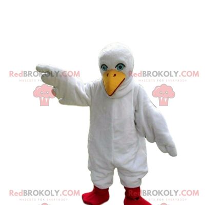 Mascotte de ballon de foot REDBROKOLY, costume de supporter / REDBROKO_08342