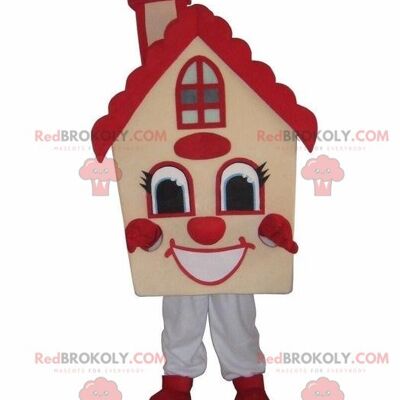 Strawberry Charlotte REDBROKOLY mascot, girl costume / REDBROKO_08390