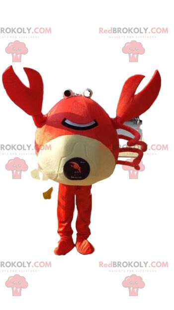 Mascotte grenouille REDBROKOLY, costume de roi, costume de héros / REDBROKO_08427