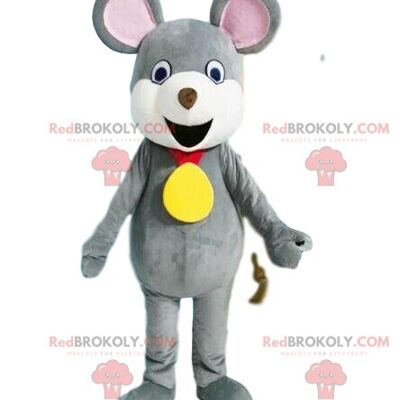 Mascota de rata REDBROKOLY, disfraz de roedor, disfraz de ratón / REDBROKO_08442