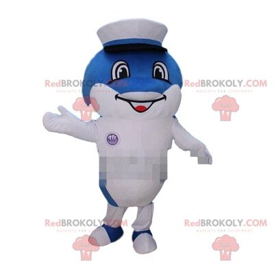 Giant star REDBROKOLY mascot dressed as a magician, magician costume / REDBROKO_08465