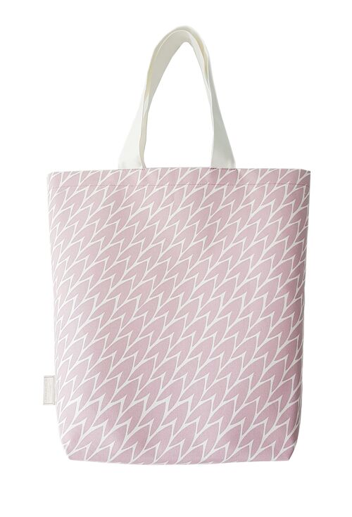 Leaf Tote Bag / Pink