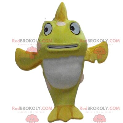 Tree leaf REDBROKOLY mascot, tree costume, nature disguise / REDBROKO_08503